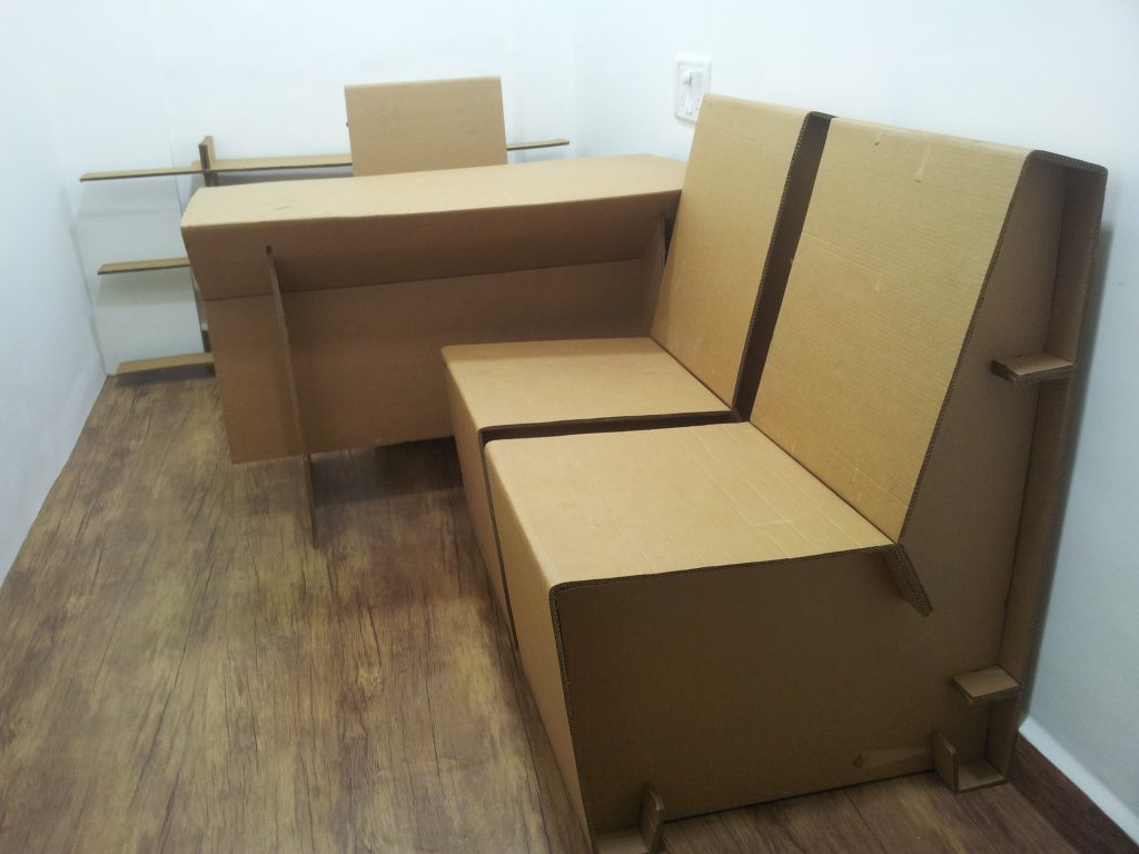 Muebles de Cartón DIY