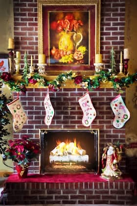 Aprende cómo hacer una chimenea con cartón para navidad