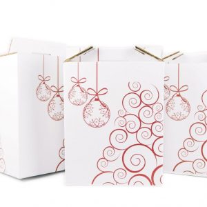 Cajas de Navidad y lotes de Navidad de cartón. Cartonajes Malagueños