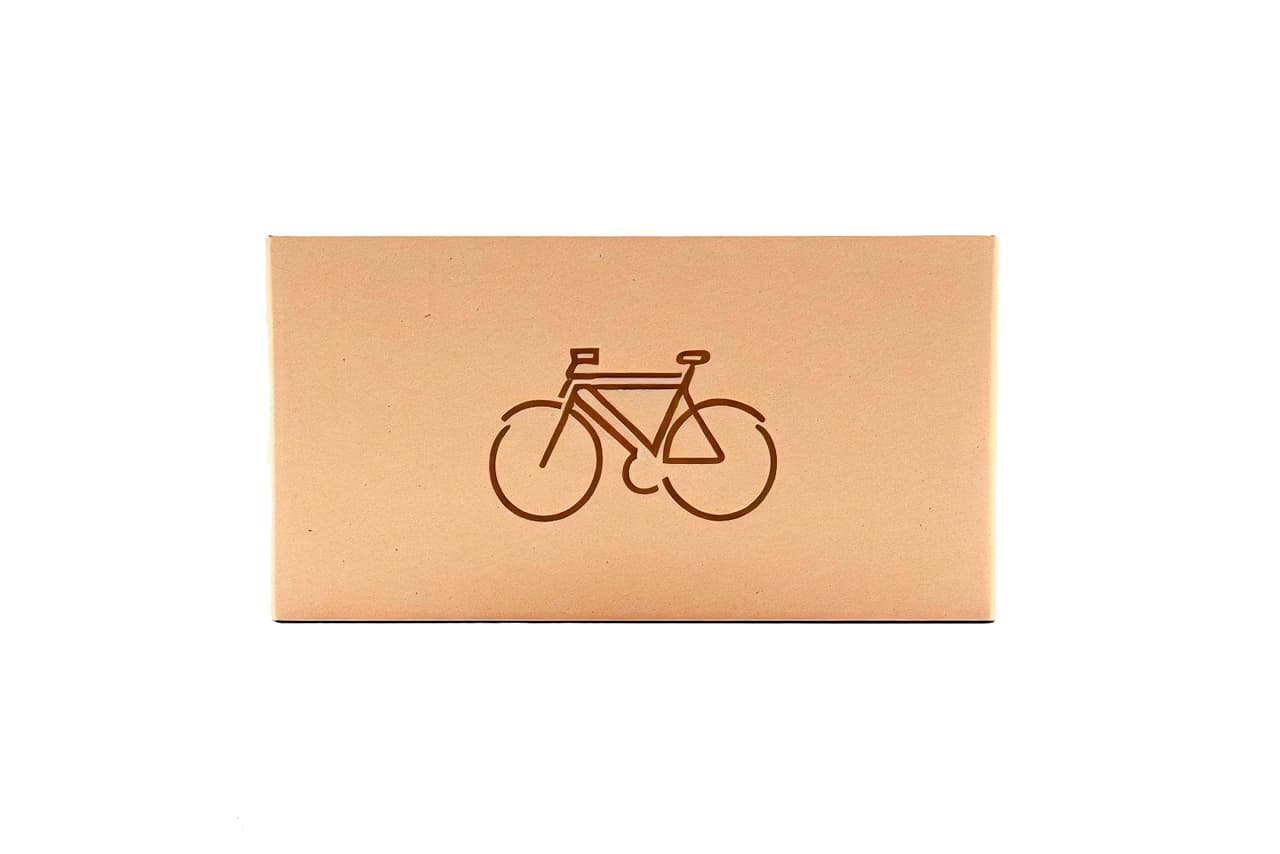 Caja de cartón para bicicletas